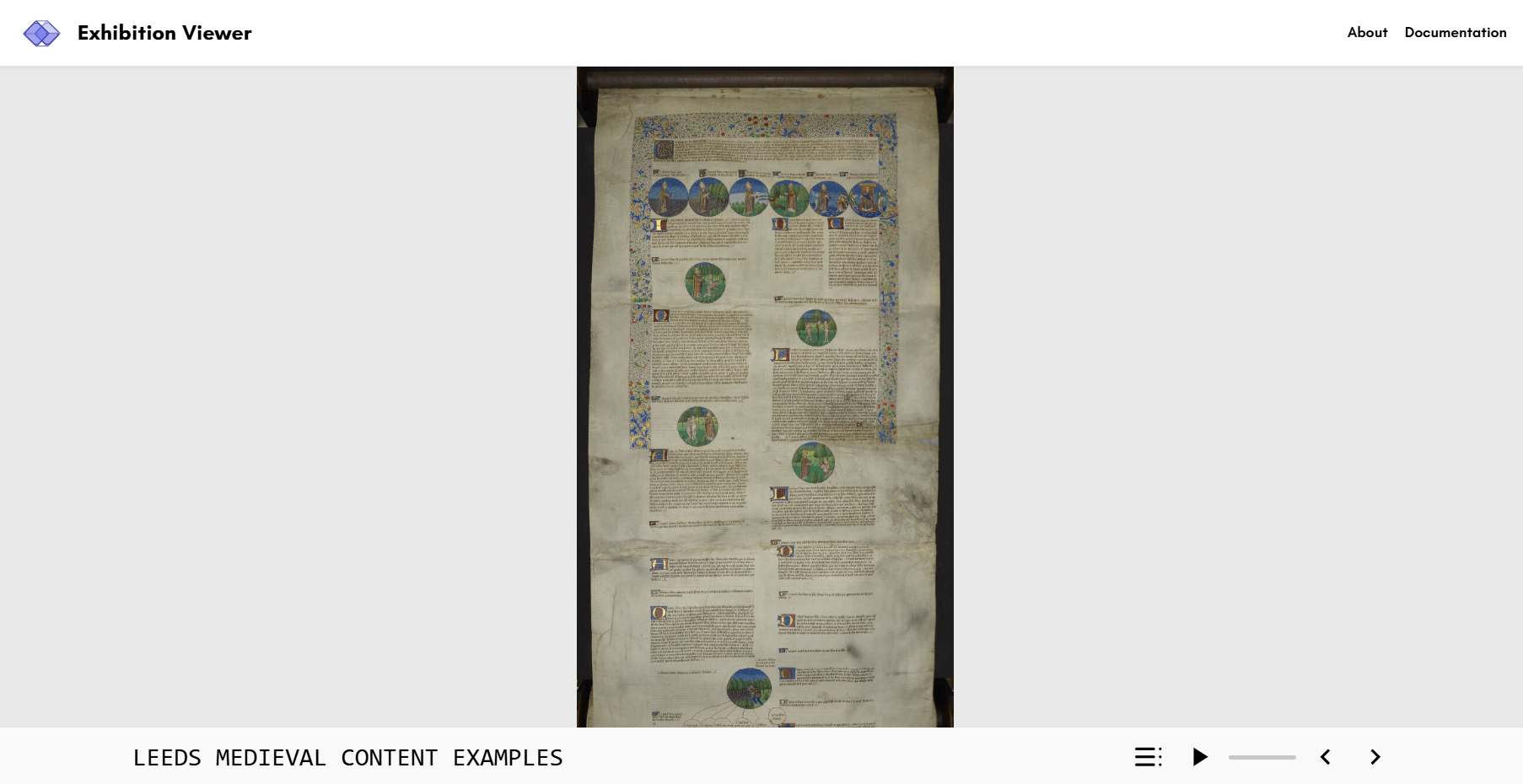 Open Exhibition Viewer