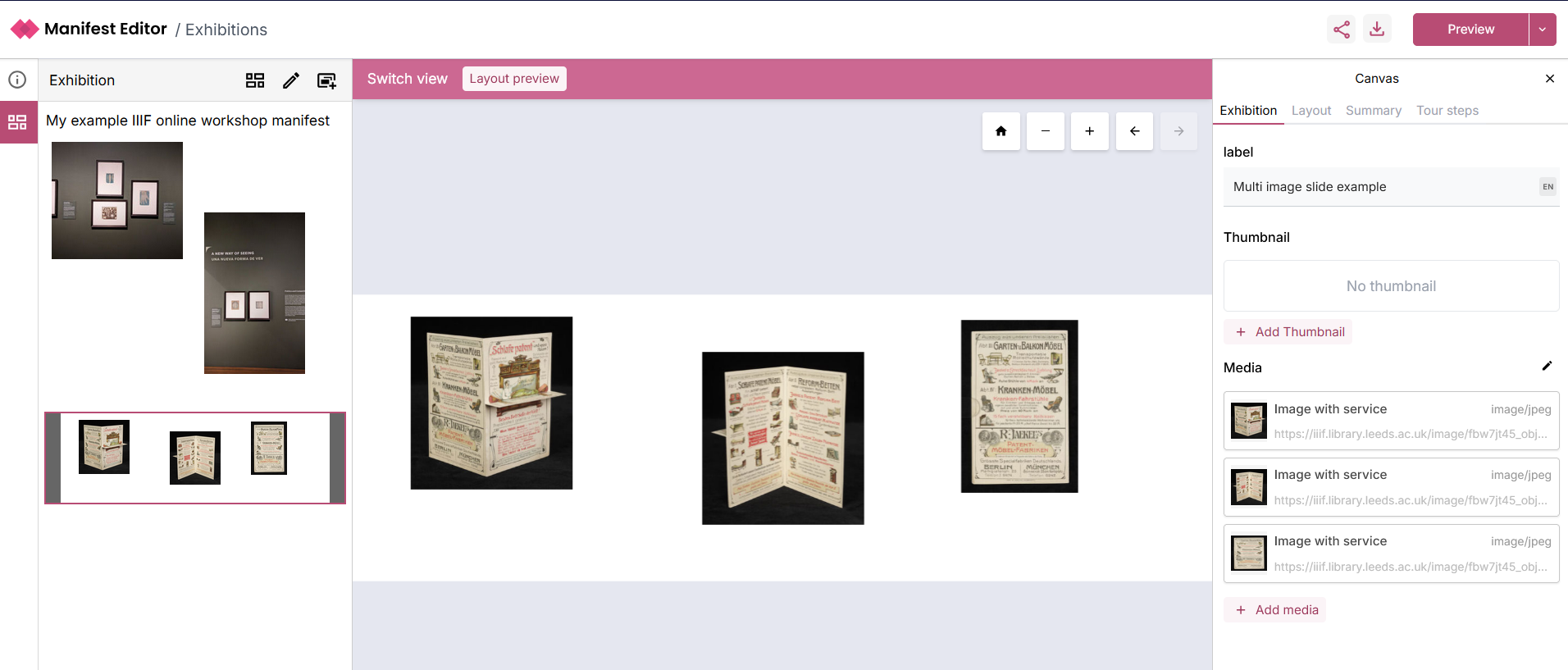 Multiple images added